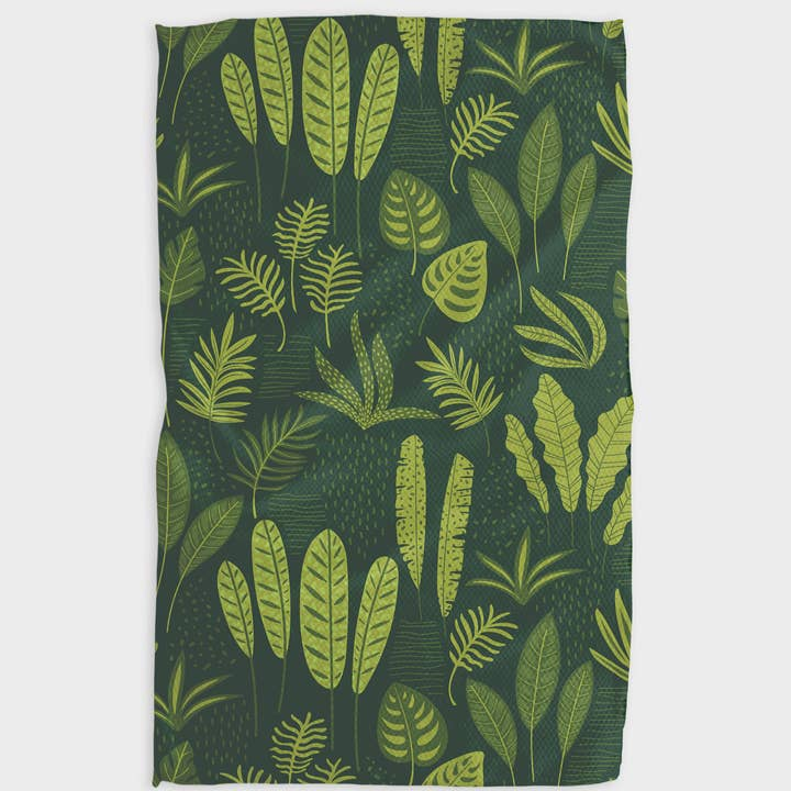 Geometry - Fern Tea Towel