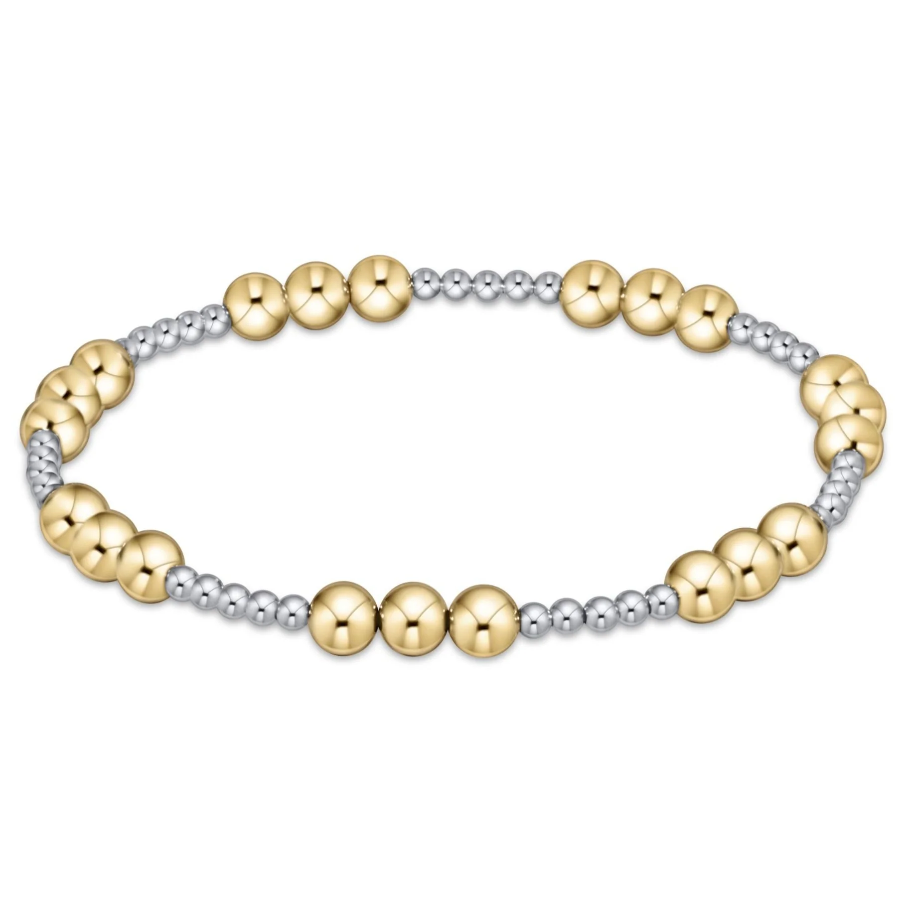 enewton - Classic Joy Pattern with Gold and Silver Beads