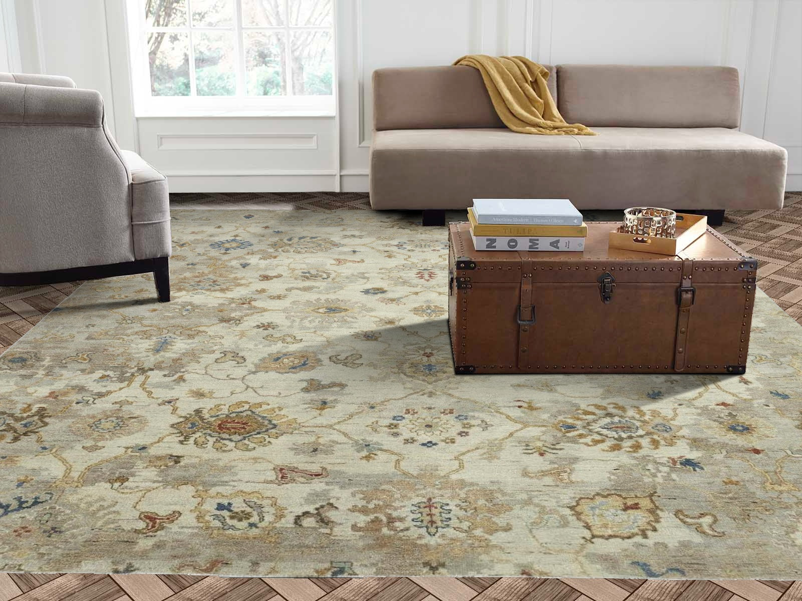 Barbary Parchment Area Rug (2x3) CALL FOR PRICING