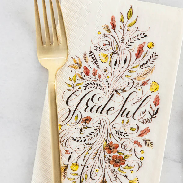 Grateful Paper Guest Napkins