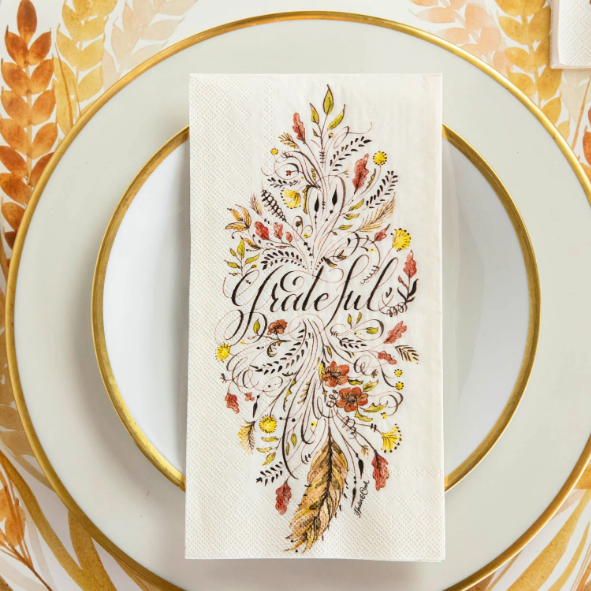 Grateful Paper Guest Napkins