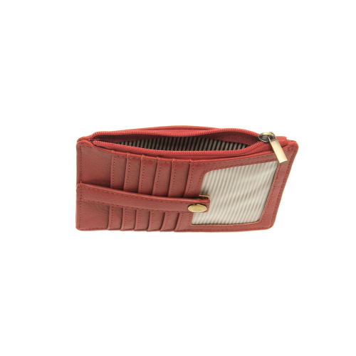 DEEP BERRY NEW PENNY MINI TRAVEL WALLET