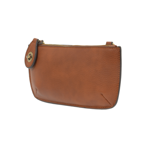 DARK MAPLE MINI CROSSBODY WRISTLET CLUTCH