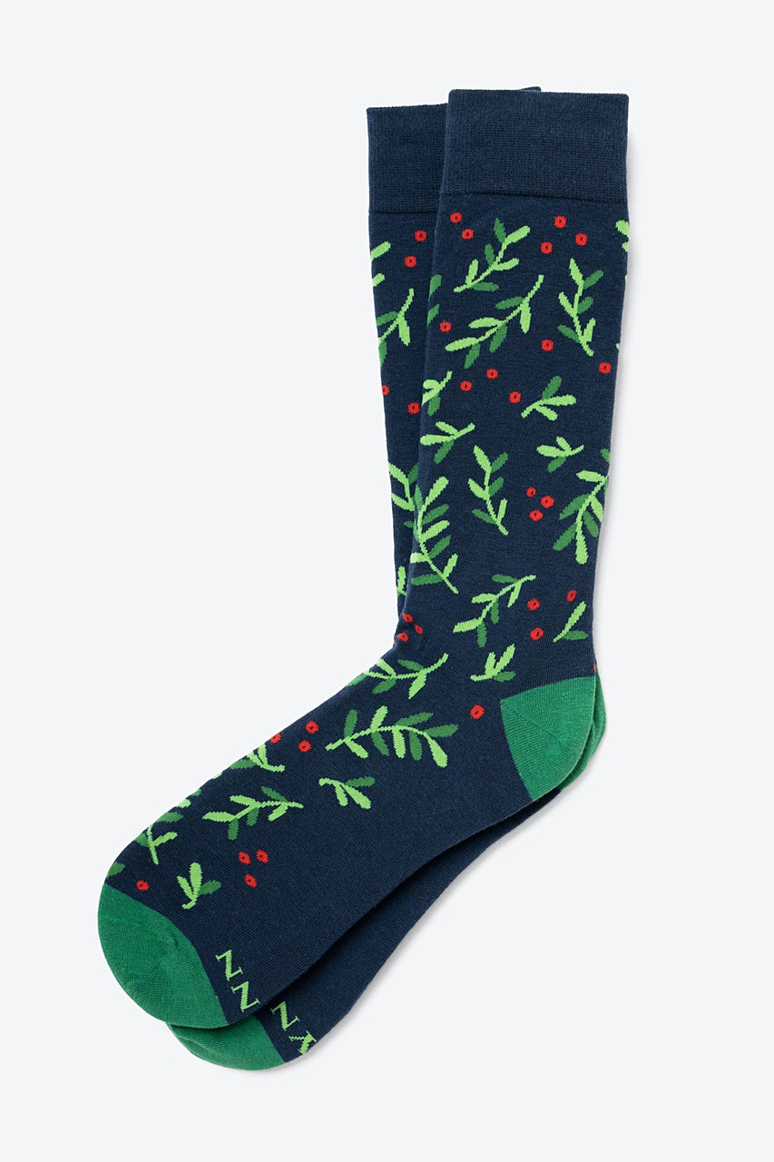 Under the Mistletoe Socks