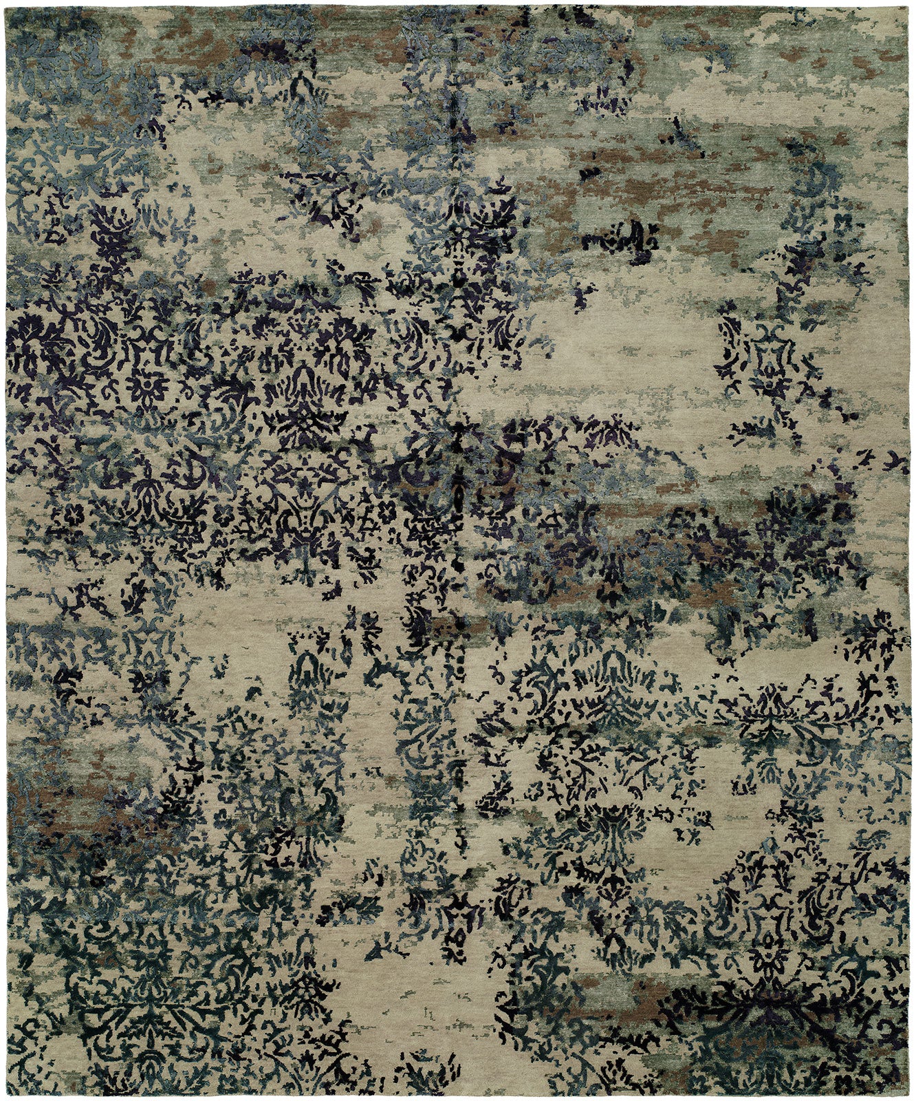 Quincy Beige/Blue Rug (2'x3') CALL FOR PRICING