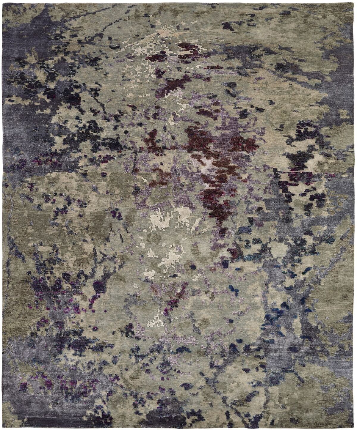 Quincy Plum/Grey Rug (2'x3') CALL FOR PRICING