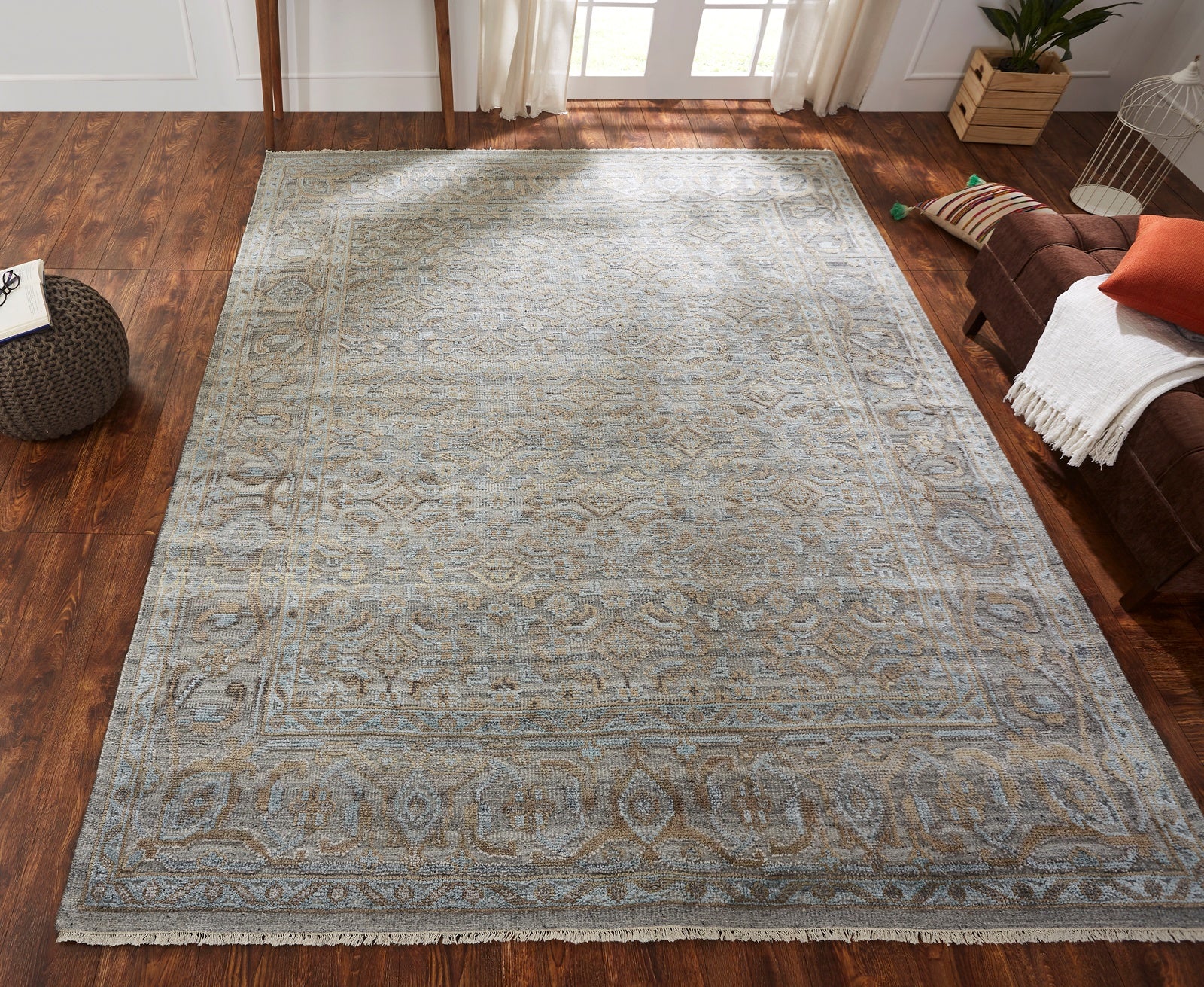 Cove Rug Sky/ Natural (8'x10') CALL FOR PRICING