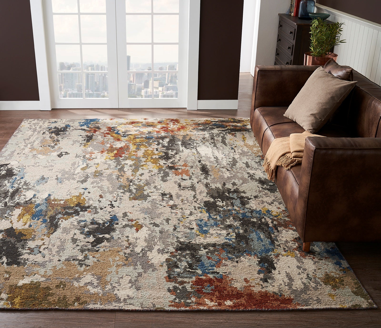 Milo Ivory Multi Rug (8'x10') CALL FOR PRICING